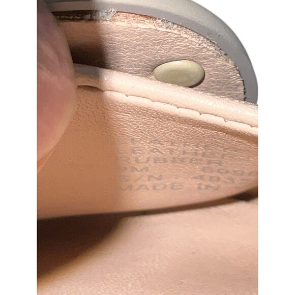 Tory Burch Shoes Beige Neutral 9 M Flats Minnie Ballet Rounded Toe Nude - Picture 4 of 4